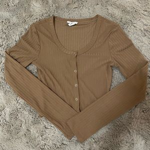 Moxy Boutique Mocha Crop Top